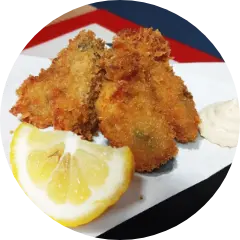 カキ焼きみやびのカキフライ